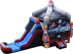 Space Ship Bounce House w/ Slide