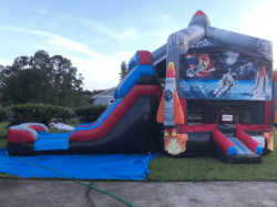467c6f7e63a3233d5a2a96dffb5787b3 1766595892 Space Ship Bounce House w/ Slide