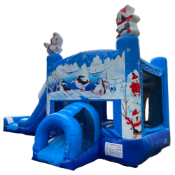 Penguin Bounce House w/ Slide