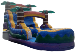 15ft Tiki Plunge Water Slide